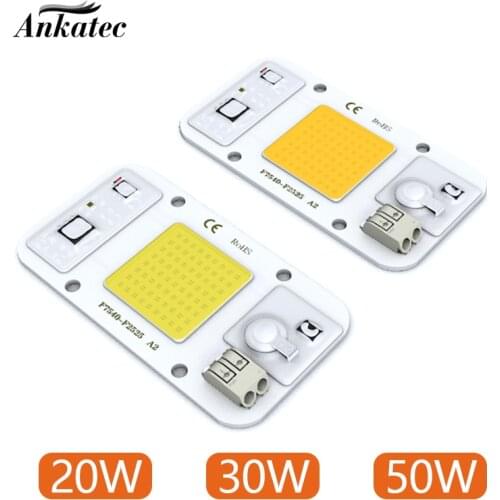 AC110V 220V No welding LED COB CHIP 20W 30W 50W cold white warm white light emitting diode LED matrix
