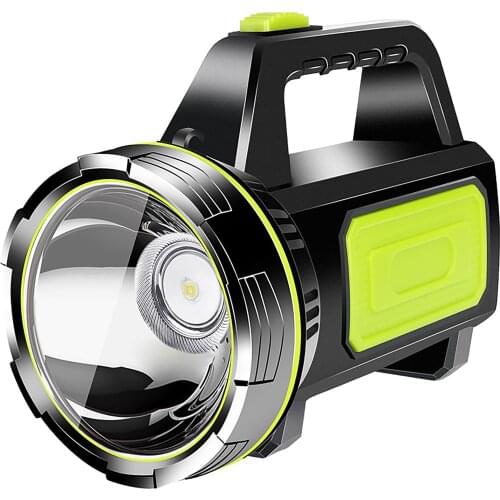 LED Rechargeable Work Light Hand Torch Waterproof Lantern Flashlight Candle Security Spotlight Lamp Camping Lantern