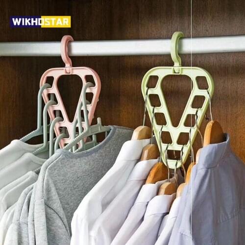 WIKHOSTAR Plastic Clothes Hangers