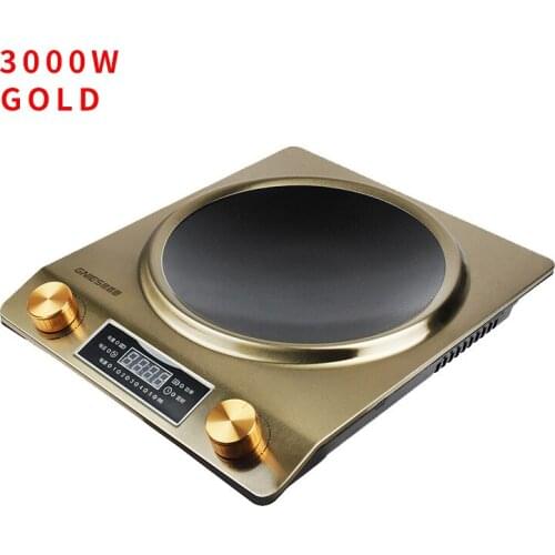3000W Induction Cooker Fast Heating Household Concave-surface Electric Cooker Intelligent Cooking Stove D07A