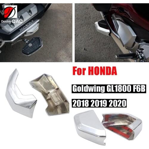 4pcs x For HONDA Goldwing GL1800 GL 1800 F6B Tour DCT Airbag 2018-2020 Motorcycle Front Hood Trim Cover + Saddlebag Guard Covers