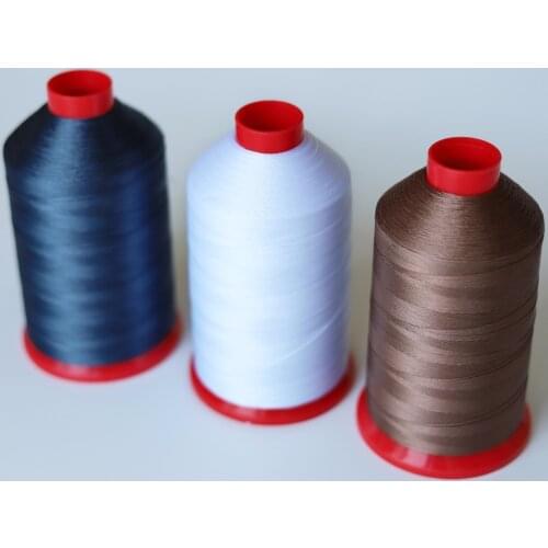4200 meters TEX 45 0.24 mm Nylon Bonded Thread leathers upholstery,canvas high strength heavy duty sewing thread 210D/2 225g