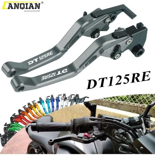 For YAMAHA DT125RE DT125 DT 125 RE 2004 2005 2006 2007 Motorcycle Aluminum Adjustable Foldable Extendable Brake Clutch Levers