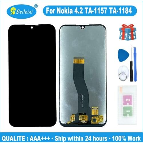 For Nokia 4.2 TA-1157 TA-1184 TA-1133 TA-1149 TA-1150 TA-1152 LCD Display Digitizer Touch Panel Screen Assembly Replacement Part