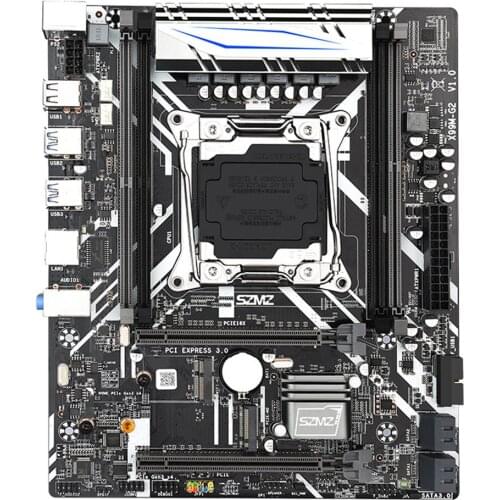 X99 motherboard dual channels with NVME SSD M.2 WIFI-M2 USB 3.0 support E5 2678V3 E5 2620V3 E5 2650V3