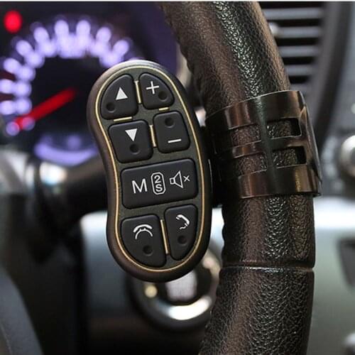 Car Steering Wheel Key Button Remote Control For DVD GPS Wireless Remote Control 1XCF