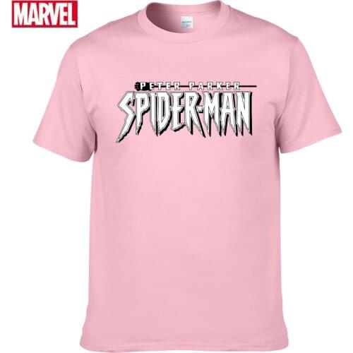 Marvel The Avengers Spider Man t shirt Comfortable Breathable 100% cotton Fashion clothes for teens Summer Tops men shirt #90