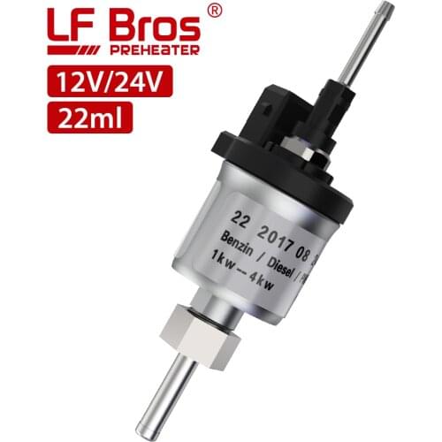 LF Bros Metering Fuel Pump 22ml 12V 24V Eberspacher Airtronic D2 D3 D4 Car Diesel Parking Heater 2KW 3KW 4KW