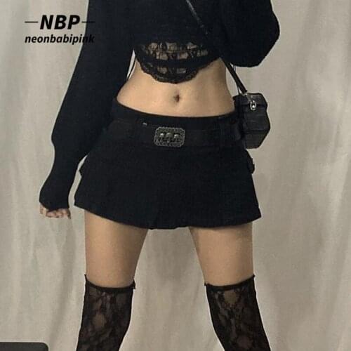 NEONBABIPINK Denim Skirts For Women