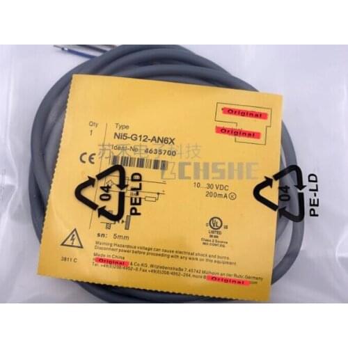 NI5-G12-AN6X NI5-G12-AP6X Switch Sensor 100% New High-Quality