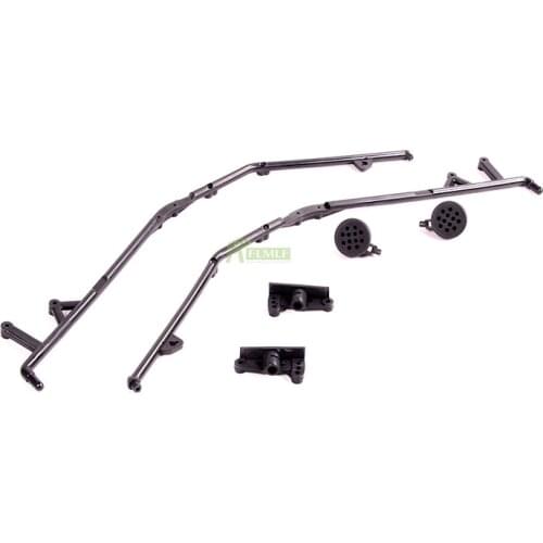 Plastic Roll Cage Fit for 1/5 HPI ROVAN KM BAJA Parts Roll Bar Set