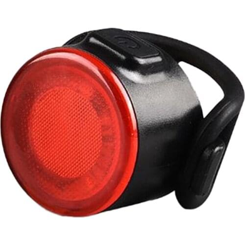 Bike Light Bicycle Rear Light USB Rechargeable Waterproof For MTB Helmet Pack Bag Safety Warning Light