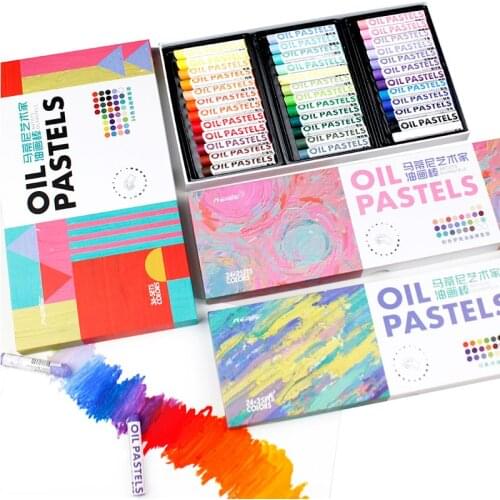 26/36 Color Professional Painting Oil Pastel Graffiti Soft Pastel Painting Pen Artist School Stationery Crayon Set Art Supplies