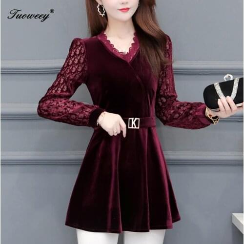 4XL plus size Women vintage Blouses 2020 Fashion autumn long Sleeve solid Long Shirt Female Casual tops camisas mujer