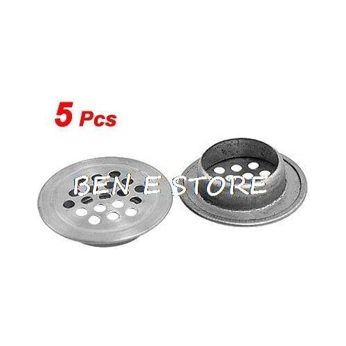 5Pcs Furniture Fitting Metal Mesh Hole Ventilation Air Vent