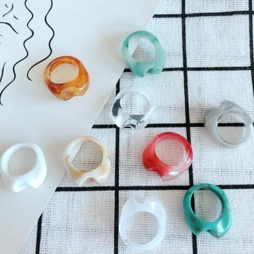 DIY Jewelry Accessories Transparent Smudge Ring Jewelry Accessories Material