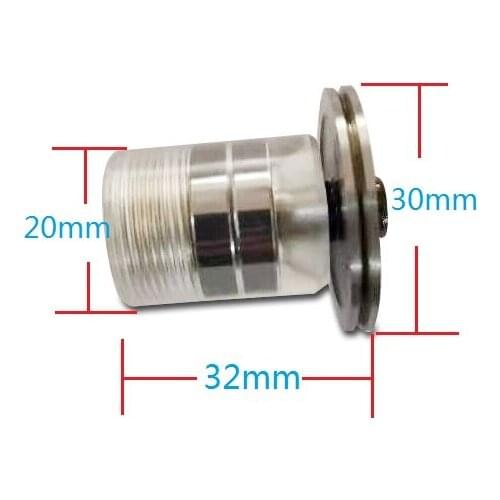 EDM Organic Glass Guide Wheel Assemble OD30* OD20*L32mm