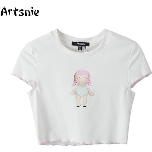 Artsnie Women's Cropped T-shirts