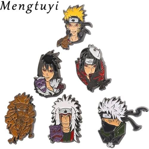 MengtuyI New Arrival Brooch Character Colorful Metal Enamel Pins Breastpin Gift Bag Trinket