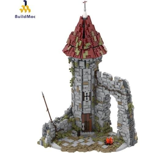 Buildmoc Game Series Dark Souls Castle City Buildings Medieval Street Scene Creator Building Block Model Boy Toy Gift 3184pcs