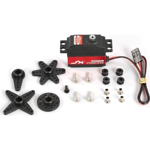 JX PDI-2506MG 25g Metal Gear Digital Servo Coreless Motor for RC 450 500 Helicopter Fixed-wing Airplane RC Model Toy Hobby Parts