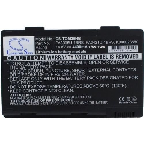 CS 4400mAh battery for Toshiba Satellite M30X,Satellite M30X-S214,M35X,M40X-249,M40X-258,M40X-295,M40X-299,M40X-131