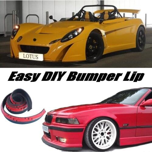 Bumper Lip Deflector Lips For Lotus 2-Eleven 2-11 2 Eleven Front Spoiler Skirt For Car Tuning View / Body Kit / Strip