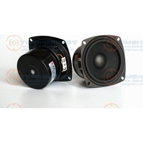 2 pcs 4 inch square 8 ohm 40W speaker 50W loudspeaker for arcade game machine cabinet parts Coin operator game Accessories