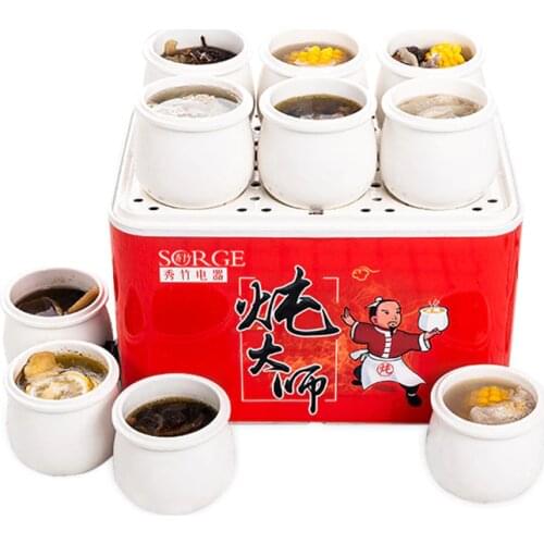 Electric Stew Cooker Water Stew Ceramic Commercial Large Capacity Fully Automatic Soup Casserole Stew Machine ZDJ-100A