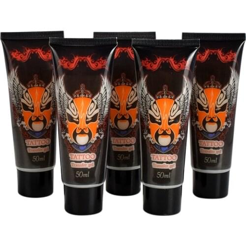 ATOMUS 1PC 50ml Tattoo Transfer Cream Gel Body Paint Stencil Stuff Oils For Transfer Paper Machine Auxiliary Products Supply