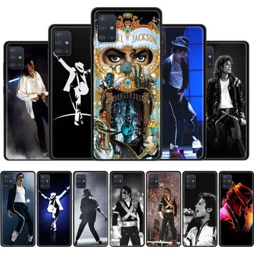 Soft Phone Case For Samsung Galaxy A51 A71 A21s A31 A41 M31 A11 A12 M51 A32 5G M30s A91 A42 Cover Funda Michael Jackson Coque