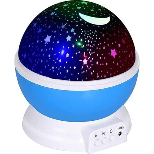 Projector Sleeping Lamp Childrens Lamp Childrens Projector Lamp 360 Degree Rotation Star Projector 8 Light Modes Gift