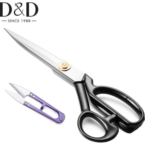 8 inch Professional Tailor Scissors Stainless Steel Scissors for Fabric Leather Needlework Dressmakers Shears Sewing Tools