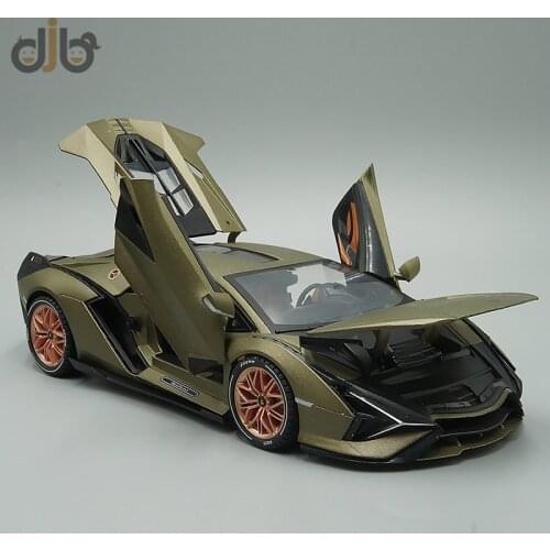 1:18 Diecast Car Model Toy Lamborghin Sina FPK63 Pull Back With Sound & Light
