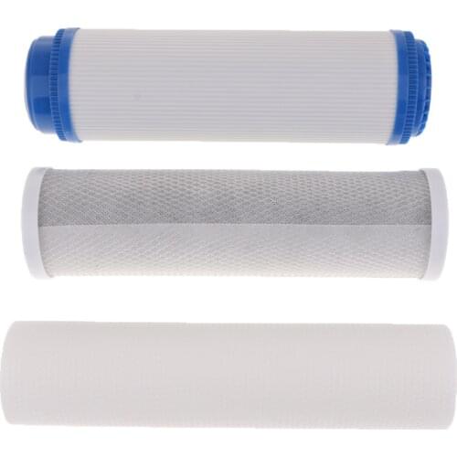 3 Stage Water Filter System Replacement Filters CTO UDF Granular Activated Carbon Filter