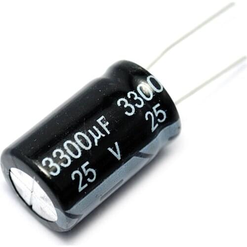 5PCS/LOT Electrolytic Capacitor 25V/3300uF 16*25MM 25V 3300UF