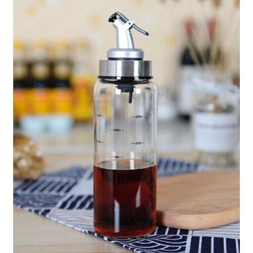 50pcs Cooking Bottle Dispenser Sauce Bottle Glass Storage Bottles for Oil and Vinegar Creative Kitchen Tools Accessories