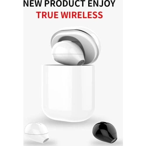 KINGSTAR X20 Mini Wireless Single Earphone Hidden Small Bluetooth 3 hours Music Play Button Control Earbuds With Charge Case