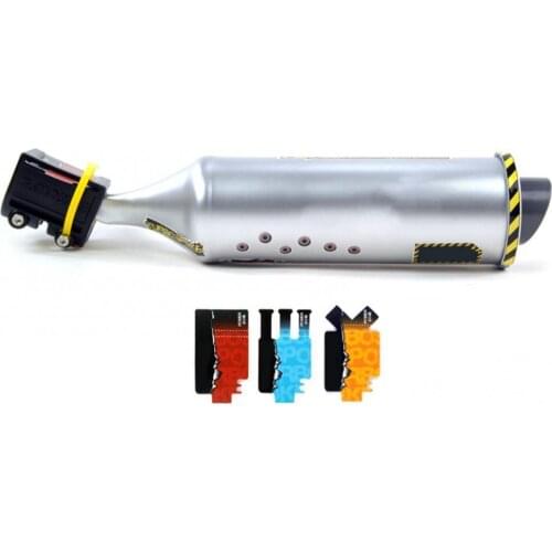 50%HOT 6 Different Turbo Motorcycle Sound Effects Bicycle MTB Road Bike Exhaust Pipe