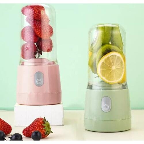 Mini Portable Blender Mixer USB Rechargeable Handheld Smoothie Maker Food Processor Electric Juicer Cup