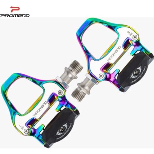PROMEND Fahrrad Self-Locking Pedale Rennrad Fahrrad SPD-SL Klick Pedale Bunte Rennrad Pedale professional bike racing