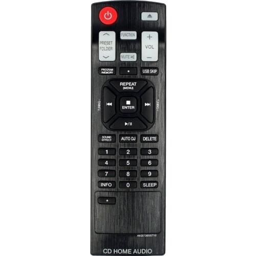 New Remote Control Suitable for Lg AKB73655710 CD AV HOME AUDIO Player Controller