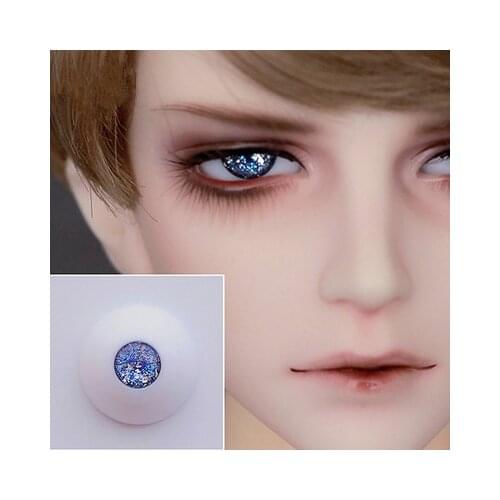 BJD doll simulation eye ball size fashion pressure eye ball 14mm16mm18mm small iris platinum pupil shining a variety of colors