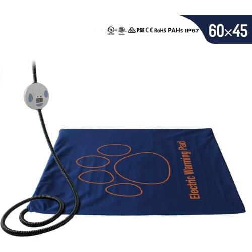 US/UK/EU Plug Adjustable Heating Pad For Dog Cat Puppy Home Protection Pet Electric Warm Mat Bed Waterproof Bite-resistant Wire