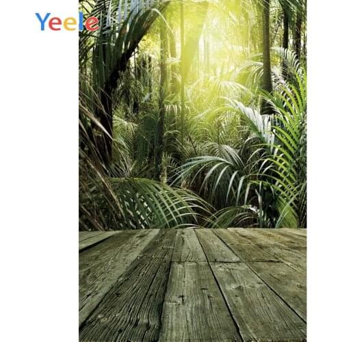 Summer Tropical Jungle Forest Baby Portrait Photography Backdrops Vinyl Photo Background For Photo Studio Photophone Photozone