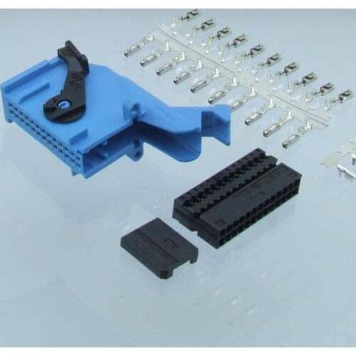 1Kit 7M3972726A Automotive Connector with ECU terminal for Trunk lid control unit Volkswagen Audi VW GTI Rabbit Jetta Mk5