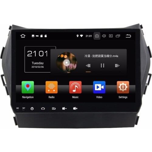 9" 2 Din Android 9.0 Car Multimedia Player For Hyundai IX45 2014-2016 Car Radio PX5 Car Audio 1024*600 Car Stereo DSP Recorder