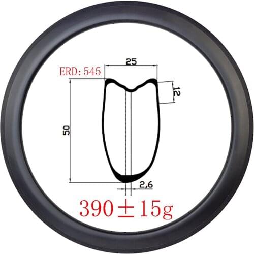 700c 50mmx25mm Asymmetric Tubular carbon rims basalt brake UD 3K 12K matte glossy 18H 20H 24H 28H 32H Gravel Road Bicycle Wheels