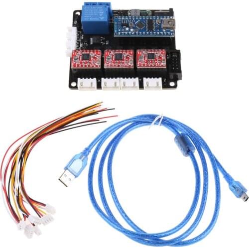 GRBL Controller Board USB 3 Axis Stepper Motor Driver Controller Board