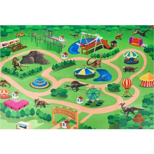 Dinosaur Toys With Play Mat Kids Dinosaur Toys Set Children Play Kit Educational Gift Toys For Boys Girls To Have A Funny Game